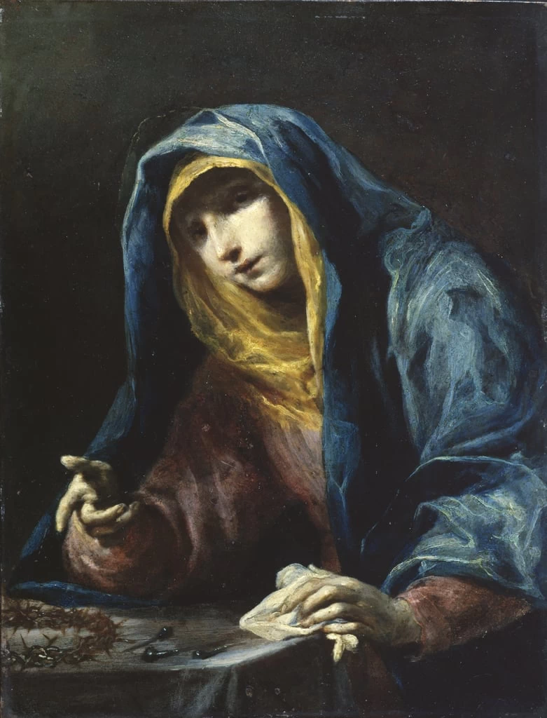 La vergine con gli strumenti della passione - Samuel Courtauld Trust, The Courtauld Gallery, London